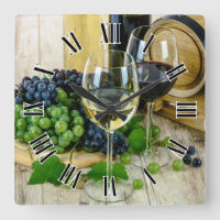 Weinglas 🍷 römische Zahlen Design