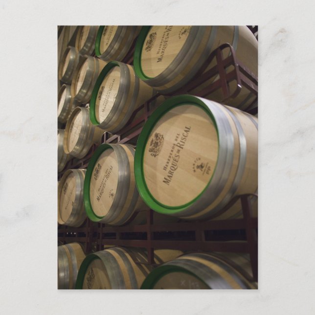 Weingut Bodega Marques de Riscal, Weinkeller Postkarte (Vorderseite)
