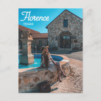 Weingüter von Florence (Texas) Postkarte