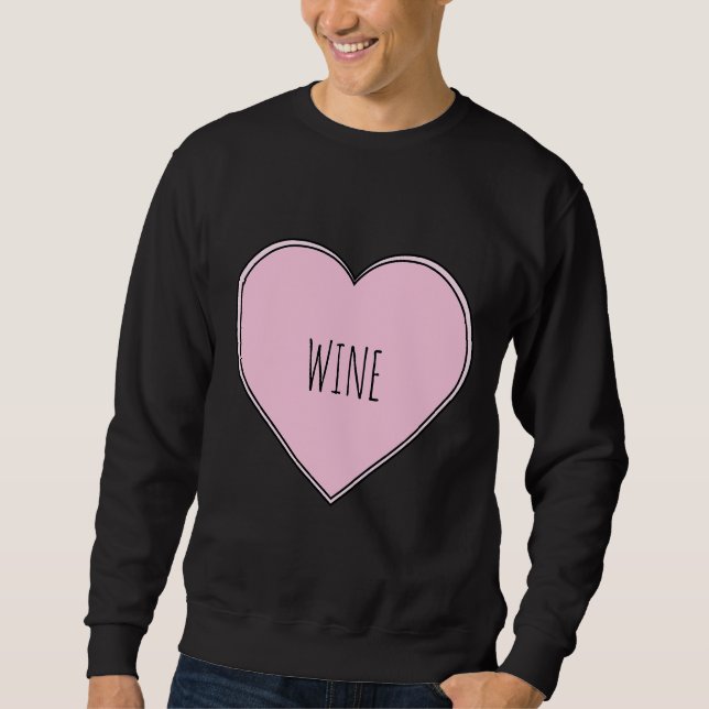 Weinherz Sweatshirt (Vorderseite)