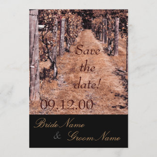 Weinhochzeit Save the Date