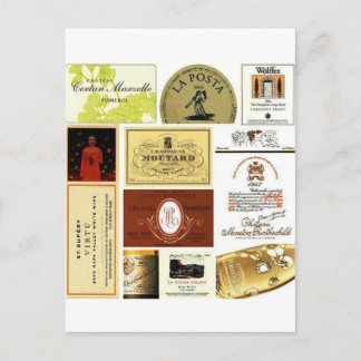 Weininspirierung Postkarte