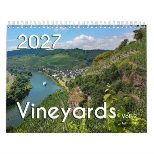 Weinkalender 2026 - Weinberge, Band 2 Kalender