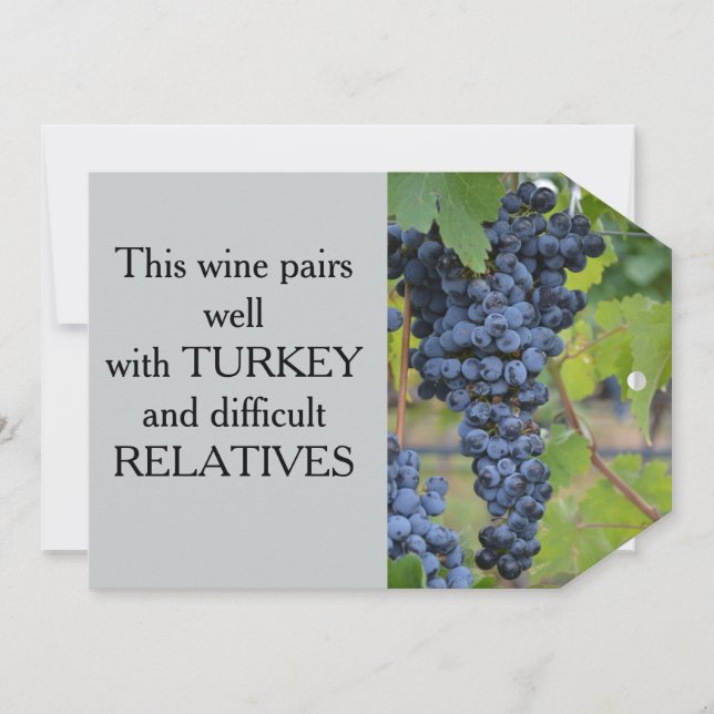 Weinkarte (Vorderseite)