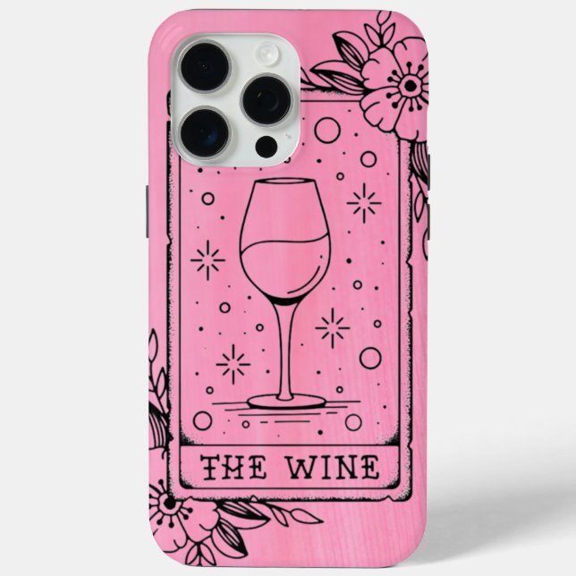 Weinkarte Tarot Case-Mate iPhone Hülle (Rückseite)