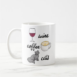 Weinkatzenkäse Katze Lover Tasse