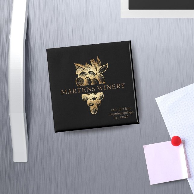 Weinkeller Goldtrauben Magnet (Von Creator hochgeladen)