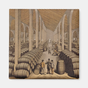 Weinkeller in Jerez de la Frontera Magnet