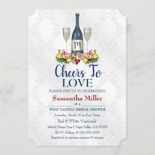 Weinkeller oder Winzerdusche Einladung