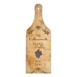 Weinkeller Personalisiert Schneidebrett