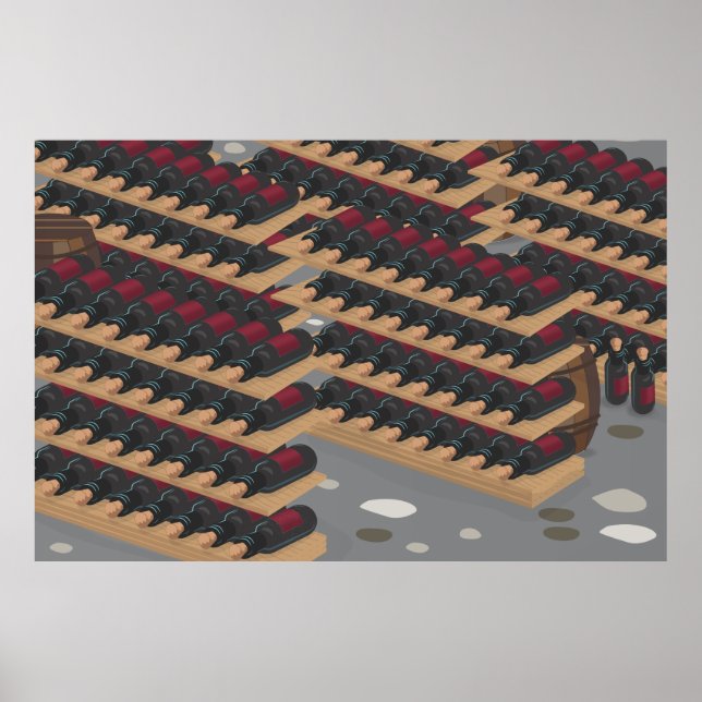 Weinkeller Poster (Vorne)