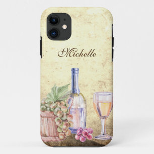 Weinkeller und Weintrauben Weinberg Case-Mate iPhone Hülle
