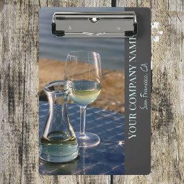 Weinkellerei, Bar oder Weinkellerei Mini Klemmbrett