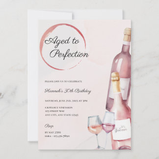 Weinkellerei Einladung zum Geburtstag