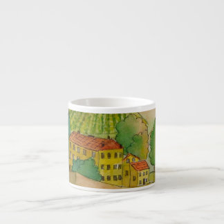 Weinkellerei in Chianti Espressotasse