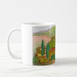 Weinkellerei in Chianti, Italien Kaffeetasse