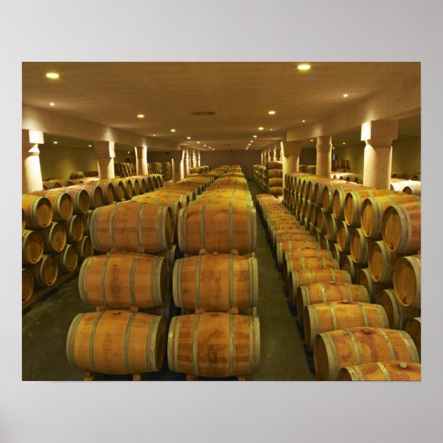 Weinkellerei, Keller für Fassagieren - Schloss Bar Poster (Vorne)