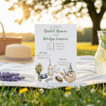 Weinkellerei Thema Bridal Dusche Einladung