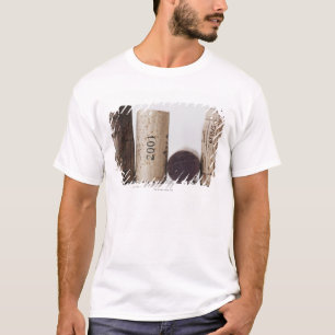 Weinkorken mit Daten T-Shirt