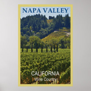 Weinland Napa Valley Poster
