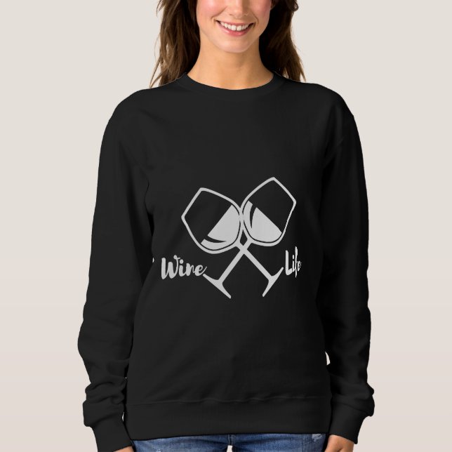 Weinleben Sweatshirt (Vorderseite)