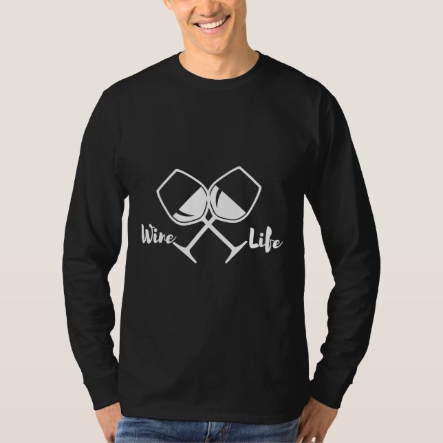 Weinleben T-Shirt (Vorderseite)