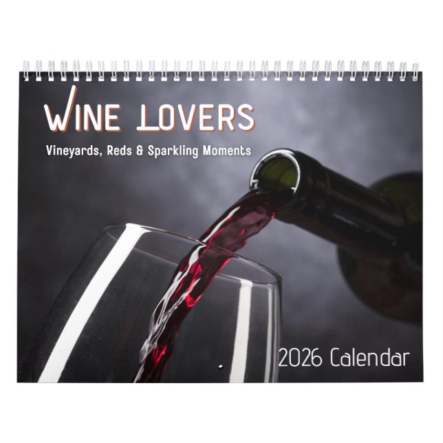 Weinliebhaber 2026 Kalender (Titelbild)