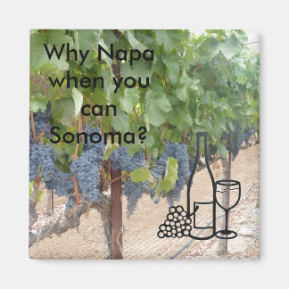 Weinliebhaber des Sonoma Valley Magnet