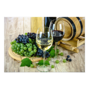 Weinliebhaber Foto drucken