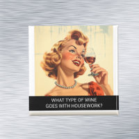 Weinliebhaber Funny Retro 50er Sprichwort