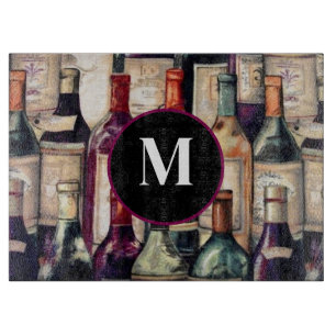 Weinliebhaber Glas-Schneidebrett Schneidebrett