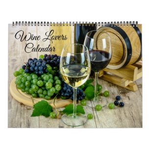 Weinliebhaber-Kalender in großer Größe Kalender
