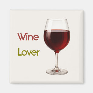 Weinliebhaber   Moderner Thanksgiving-Magnet Magnet