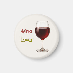 Weinliebhaber   Moderner Thanksgiving-Magnet Magnet