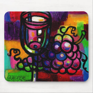 Weinliebhaber Mousepad