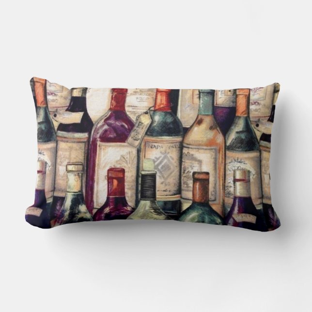 Weinliebhaber Pillow Lendenkissen (Vorderseite)