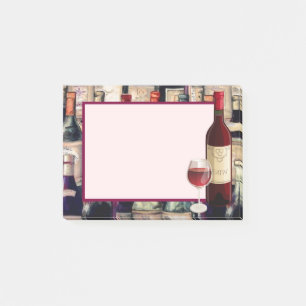 Weinliebhaber Post-it Klebezettel
