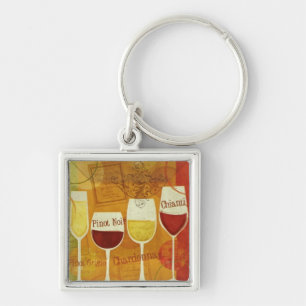 Weinliebhaber Schlüsselanhänger