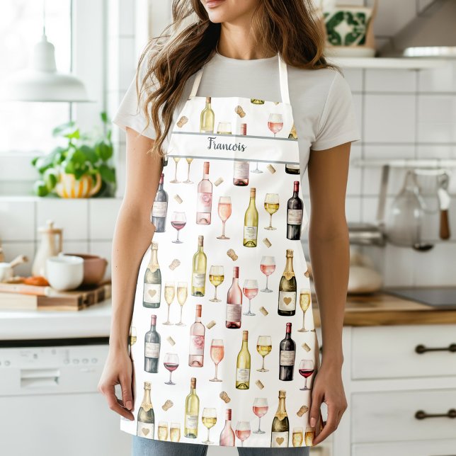 Weinliebhaber-Schürze Schürze (Wine Lover Apron)