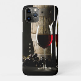 Weinlover's kundenspezifische Monogramm-Telefongeh Case-Mate iPhone Hülle
