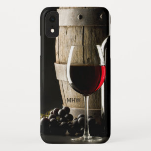 Weinlover's kundenspezifische Monogramm-Telefongeh Case-Mate iPhone Hülle