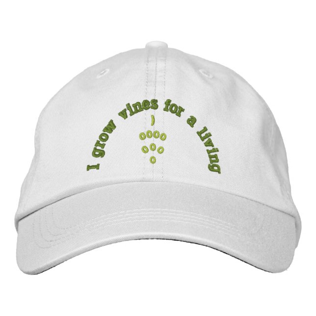 WEINMAKER, WEINKAUFSLEITUNG, BESTICKTE KAPPE (Vorderseite)