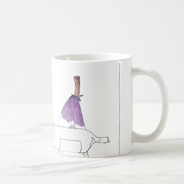 Weinmann-Cartoon, tony fernandes Kaffeetasse (Rechts)