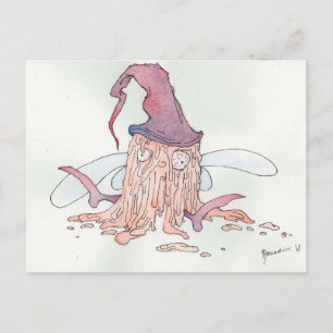 Weinmärchen - Raumtemperatur - waagerecht Postkarte