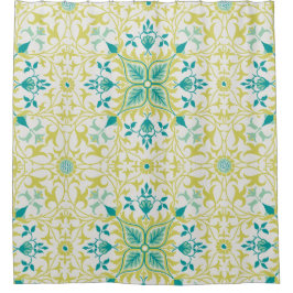 Weinmuster (von William Morris) Duschvorhang