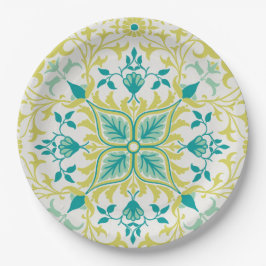 Weinmuster (von William Morris) Pappteller