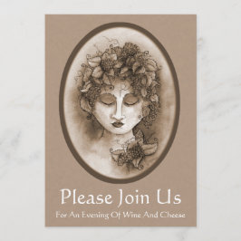 Weinprobe-Einladung Einladung