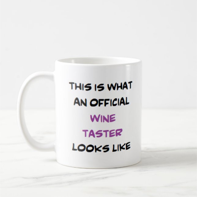 Weinprobe Kaffeetasse (Links)