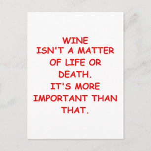 Weinprobe Postkarte