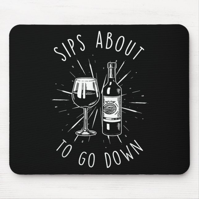Weinprobe und Weinprobe Mousepad (Vorne)
